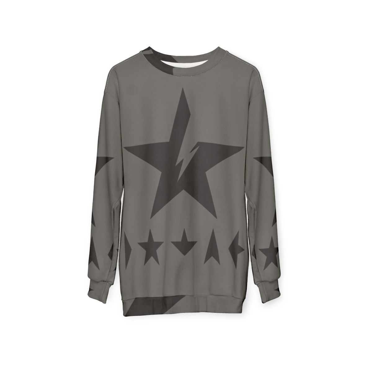 Blackstar Ziggy Stardust David Bowie Graphic Sweatshirt - hanging