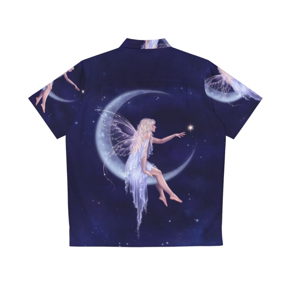 Celestial night sky fairy Hawaiian shirt - Back