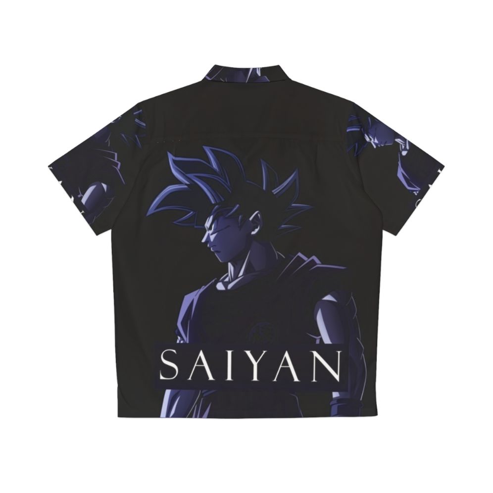 Goku The Strongest Saiyan Hawaiian Shirt - Back