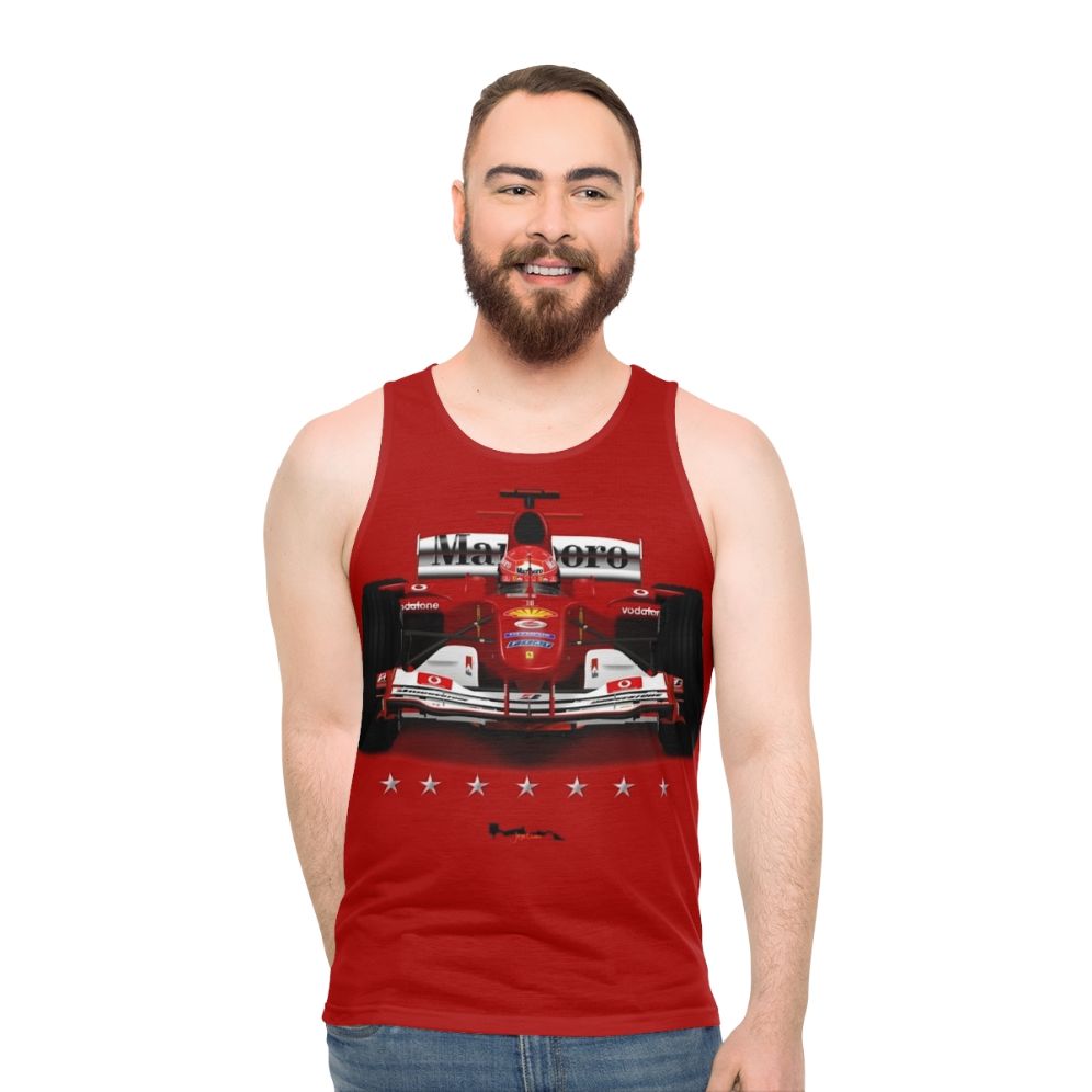 Formula One F1 Champion Unisex Tank Top - men