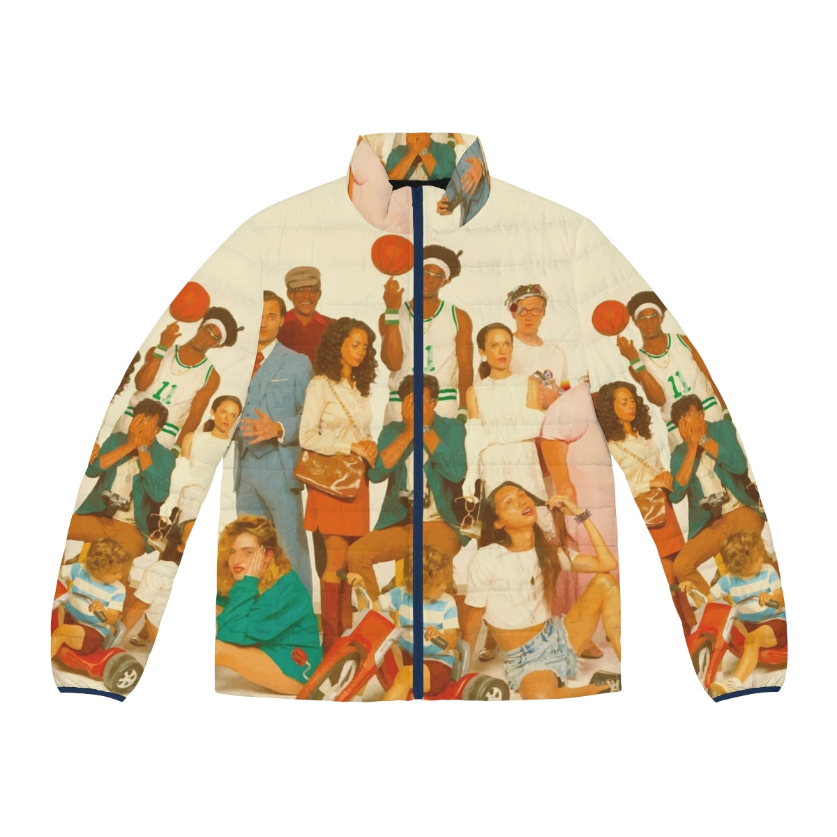 Glass Animals "How To Be A Human Being" Puffer Jacket