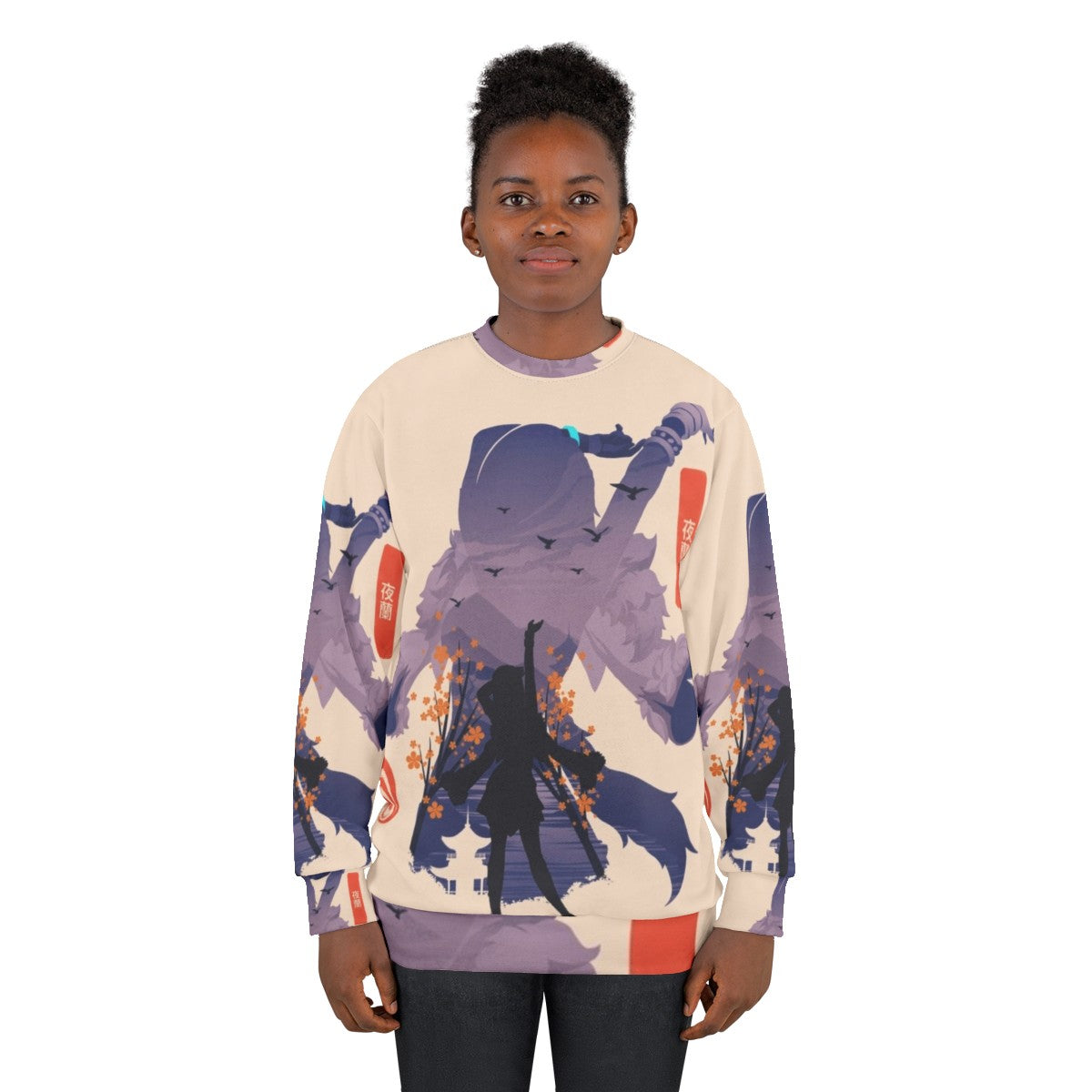 Umbrabilis Orchis Gaming Sweatshirt - women