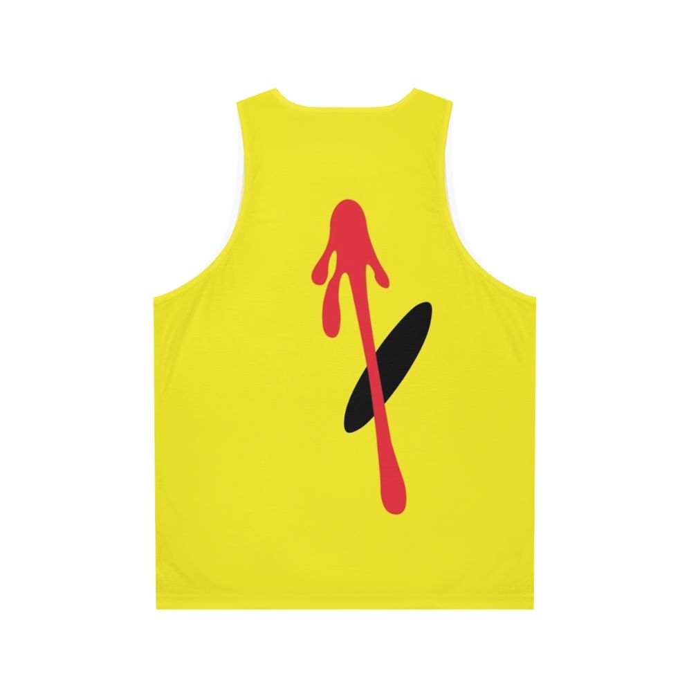 Watchmen Eye Logo Unisex Tank Top - Back