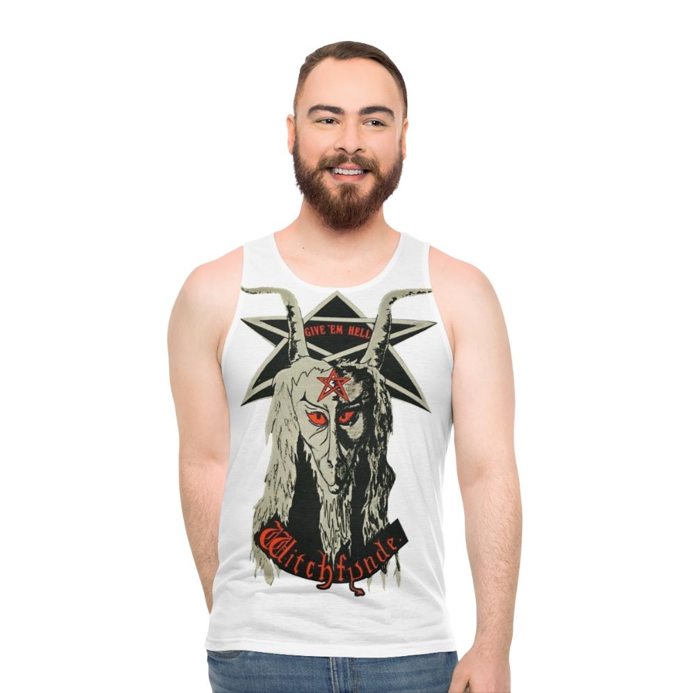 Witchfynde 'Give 'Em Hell' Heavy Metal Unisex Tank Top - men