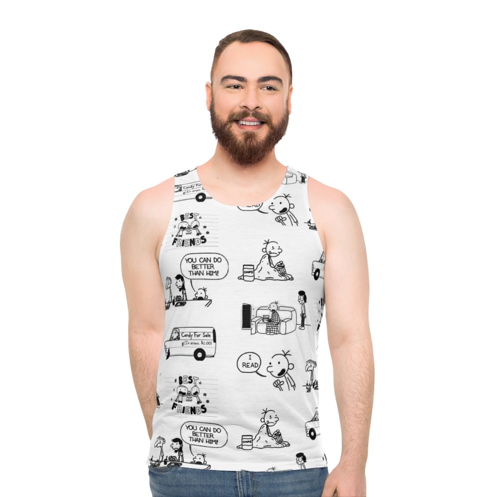 Diary of a Wimpy Kid Unisex Tank Top - men