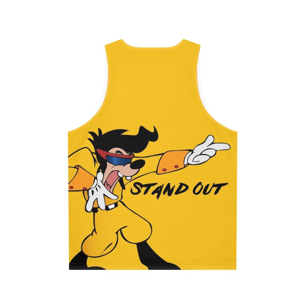 Retro 90s Unisex Stand Out Tank Top - Back