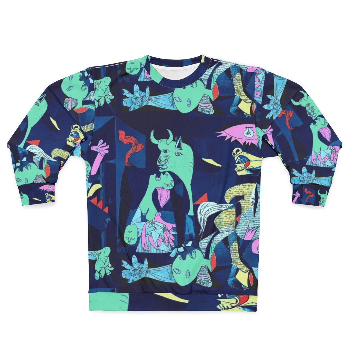 Guernica Pop Art Sweatshirt with Picasso Artwork