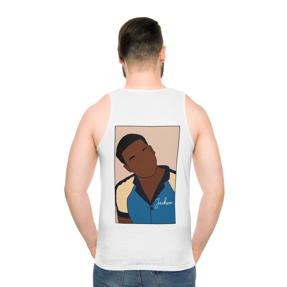 Sex Education Maeve and Otis Unisex Tank Top - men back