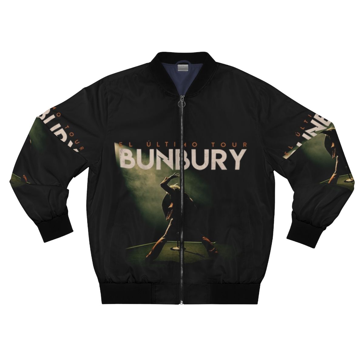 Ultimo Music Bomber Jacket featuring a stylish and vibrant design