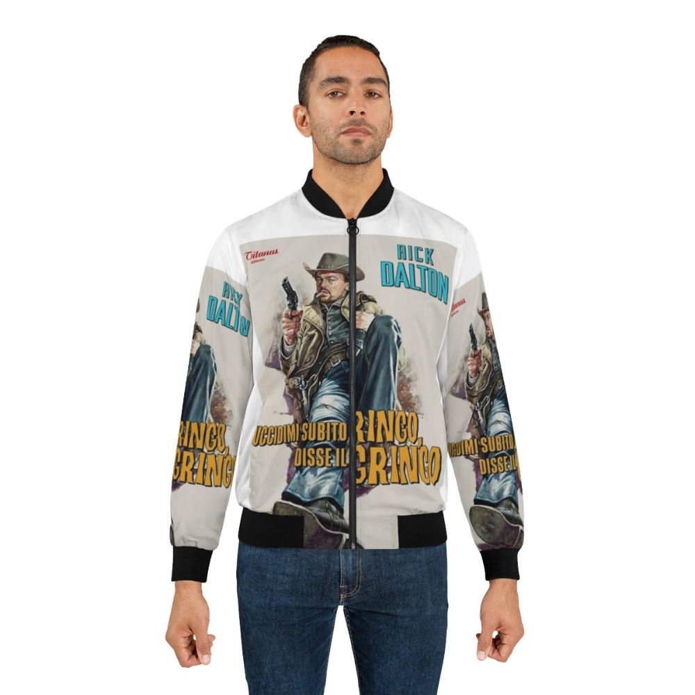 Once Upon a Time in Hollywood Tarantino Bomber Jacket with Leonardo DiCaprio - Lifestyle