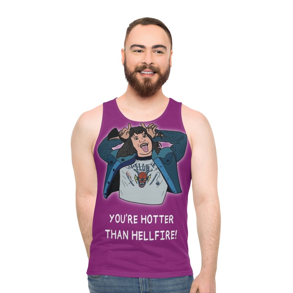 Eddie Munson Stranger Things Unisex Tank Top - men