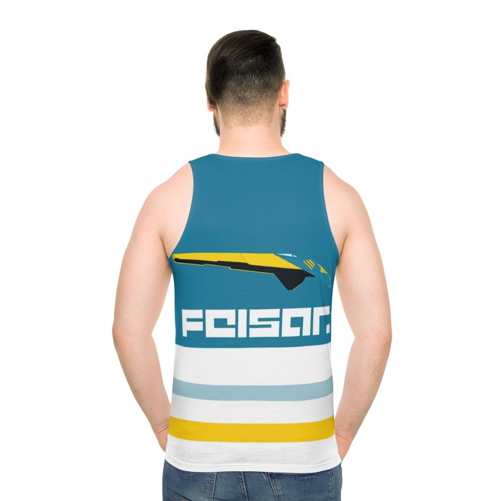 Wipeout Feisar Unisex Gaming Tank Top - men back