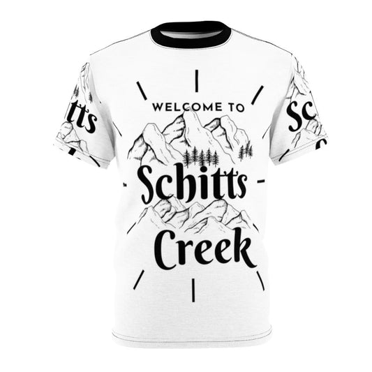 Schitts Creek Inspired T-Shirt with "Welcome to Schitts Creek" Design