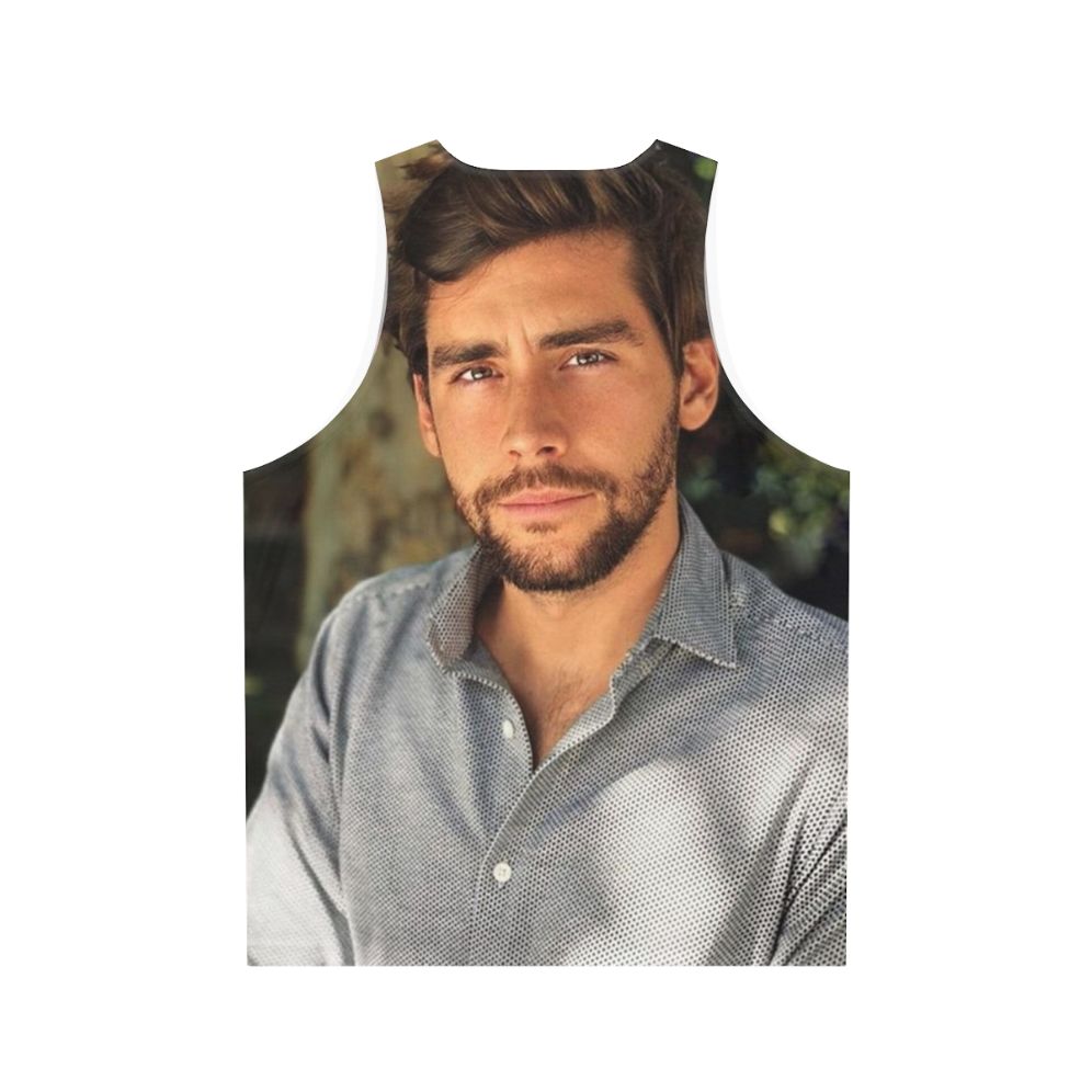 Alvaro Soler Spanish Singer Unisex Tank Top - Back