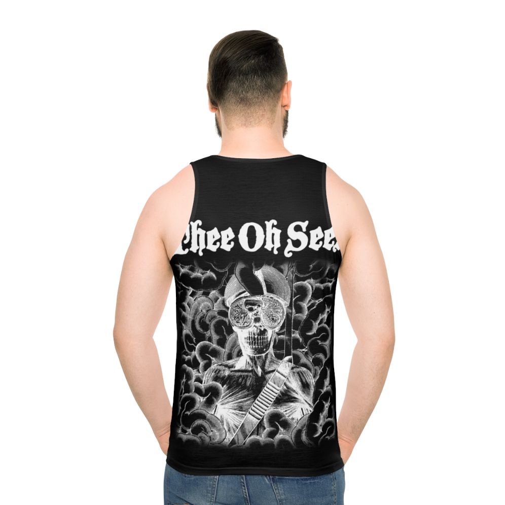 Thee Oh Sees Carrion Crawler Psychedelic Unisex Tank Top - men back