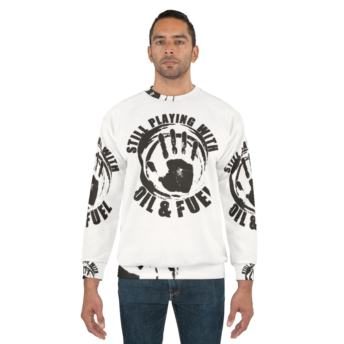 Auto Mechanic Sweatshirt - Still Playing With Oil and Fuel Occupations - men