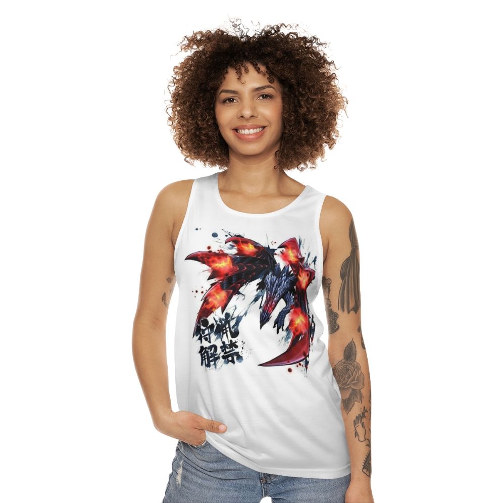 Valstrax Monster Hunter Unisex Tank Top - women