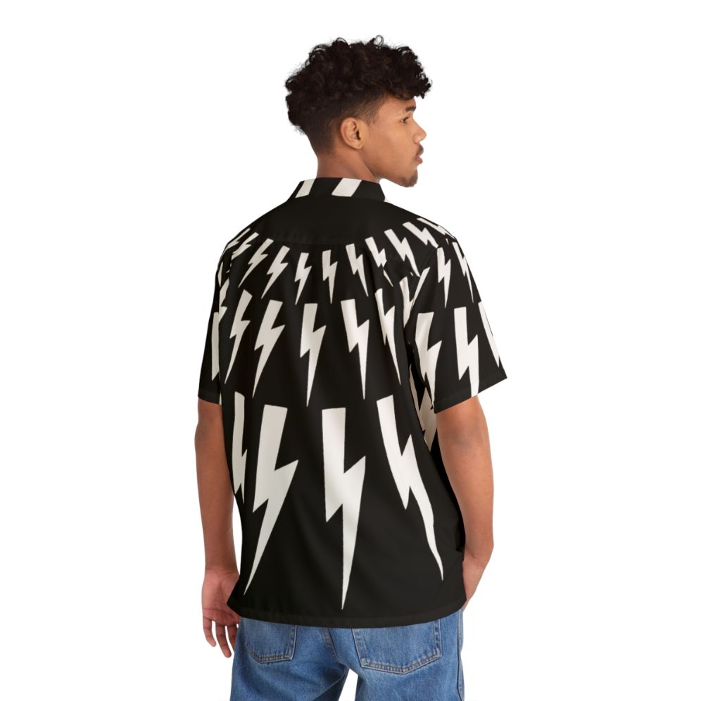 Kapow Electric Bolt Hawaiian Shirt - People Back