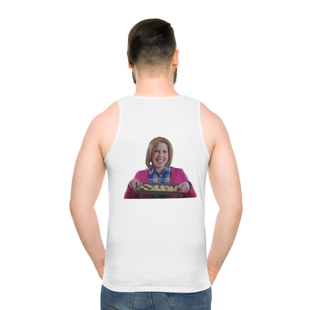 Totino SNL Vanessa Bayer Unisex LGBTQ+ Tank Top - men back