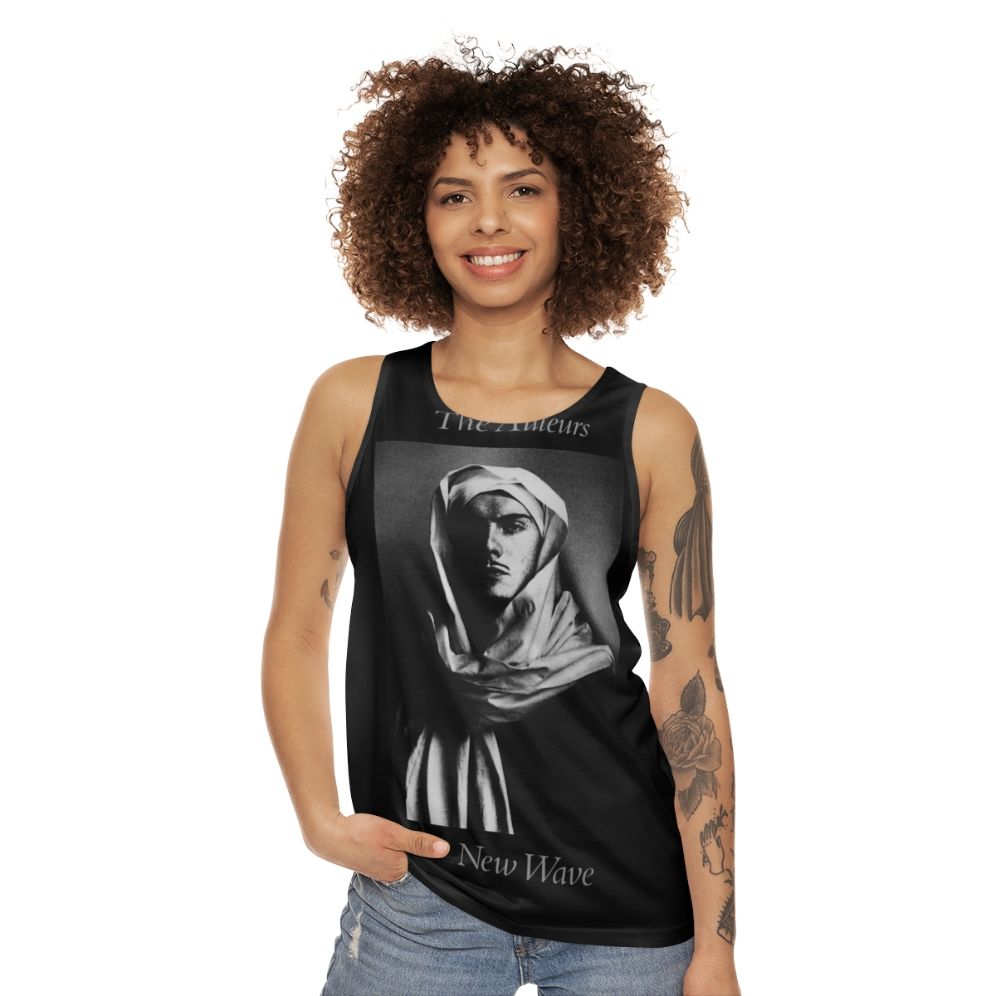 Unisex 90s indie alternative new wave band tank top - women