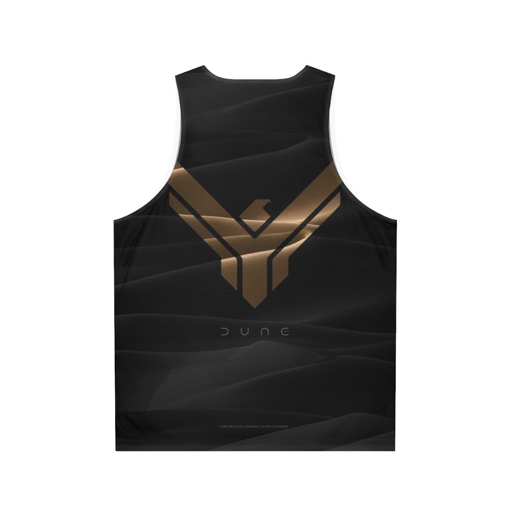 Dune Atreides Inspired Unisex Tank Top - Back