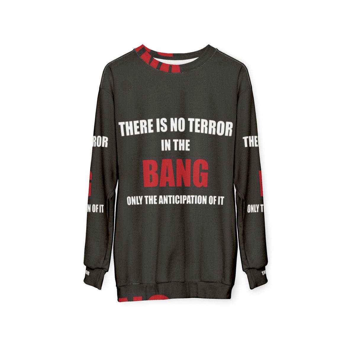 Alfred Hitchcock Quote Sweatshirt - hanging