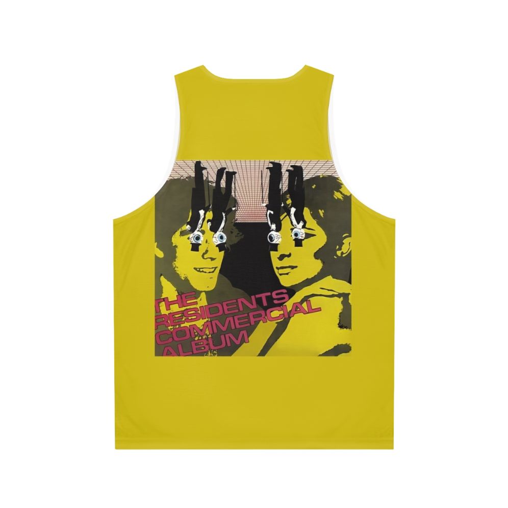 The Residents 1980 Experimental Synthpop Unisex Tank Top - Back