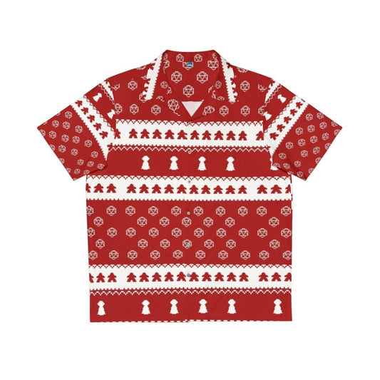 Christmas Board Game Sweater Hawaiian Shirt - Perfect for Family Fun