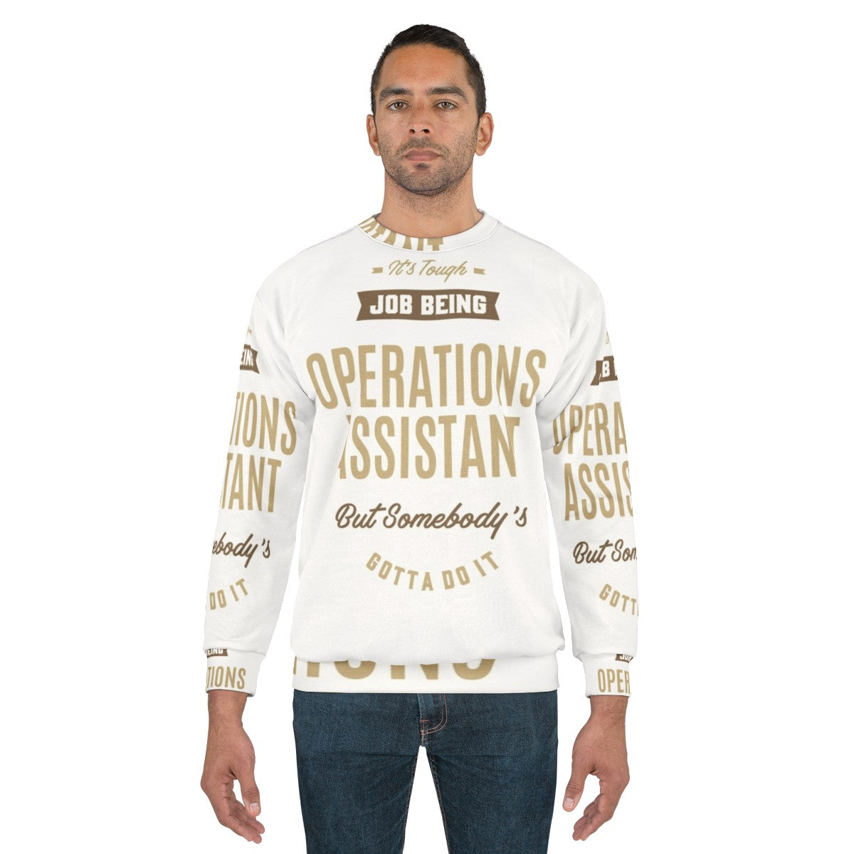 Operations Assistant Sweatshirt with Graphic Design - men