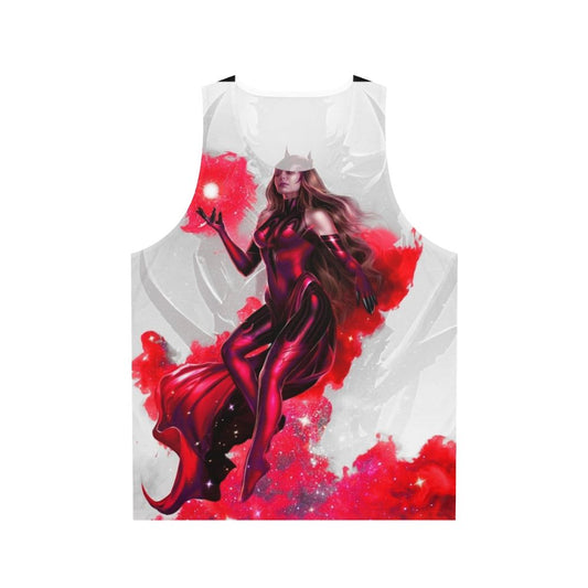 Red Magic Unisex Tank Top for Fantasy and Cosplay