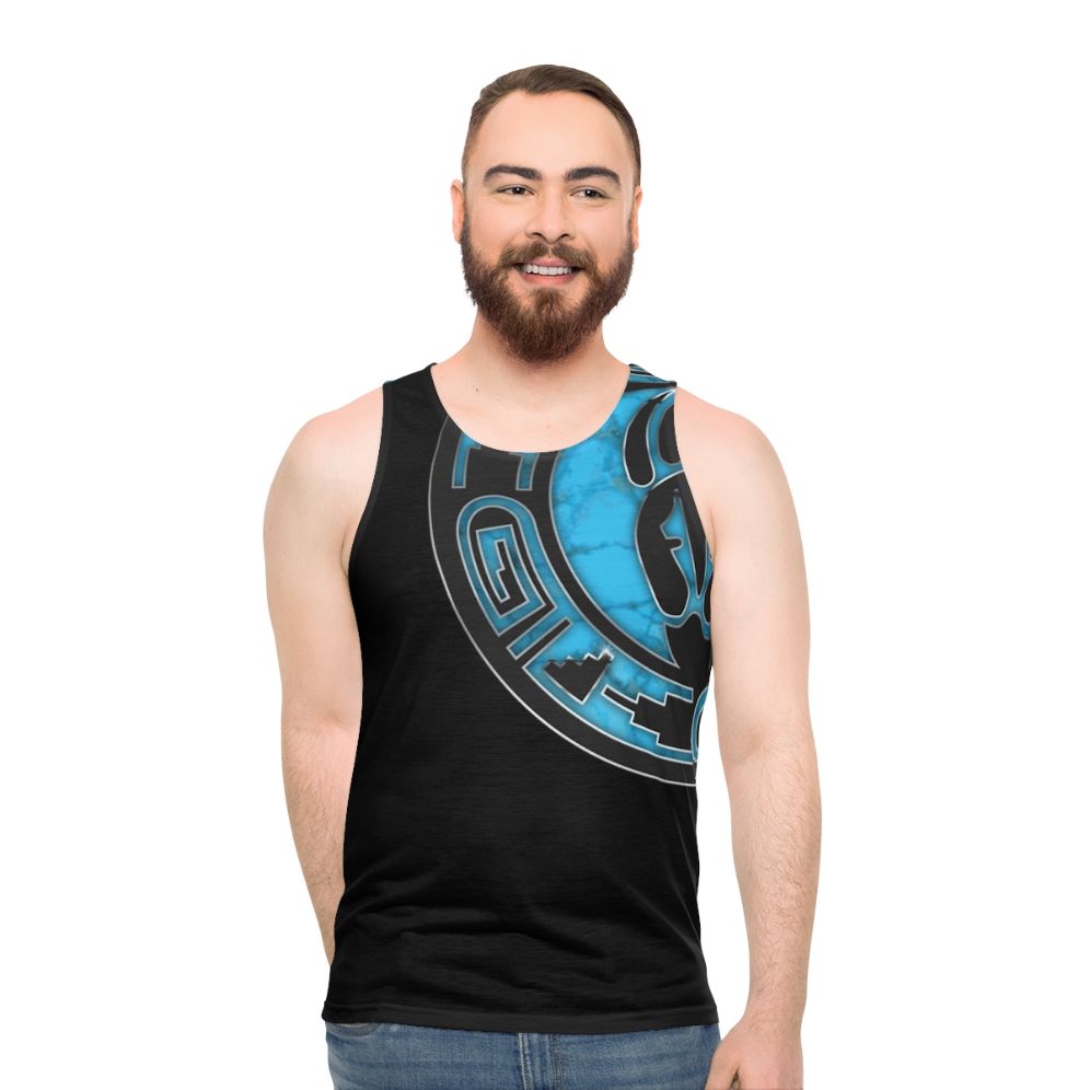 Hopi Bear Paw Native American Unisex Tank Top - men