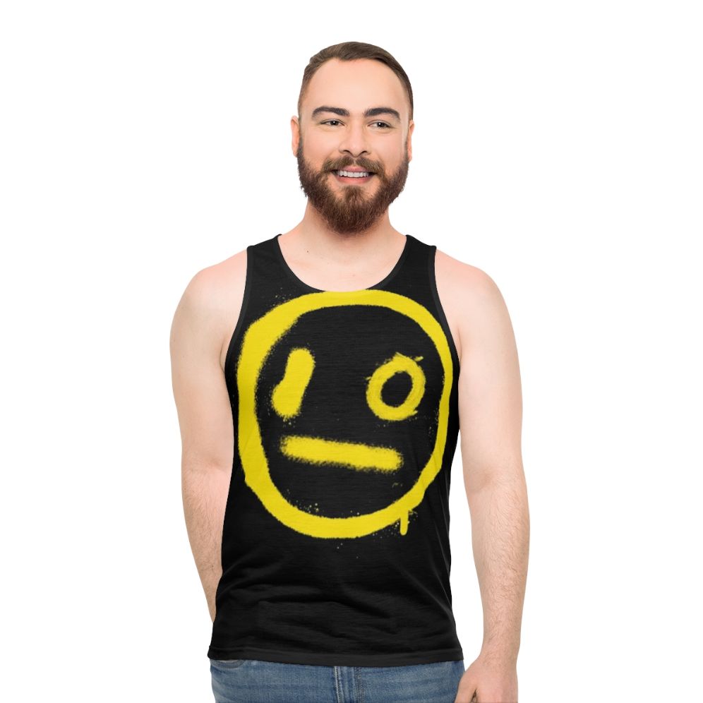 I O Unisex Tank Top for EDM and Rave Lovers - men