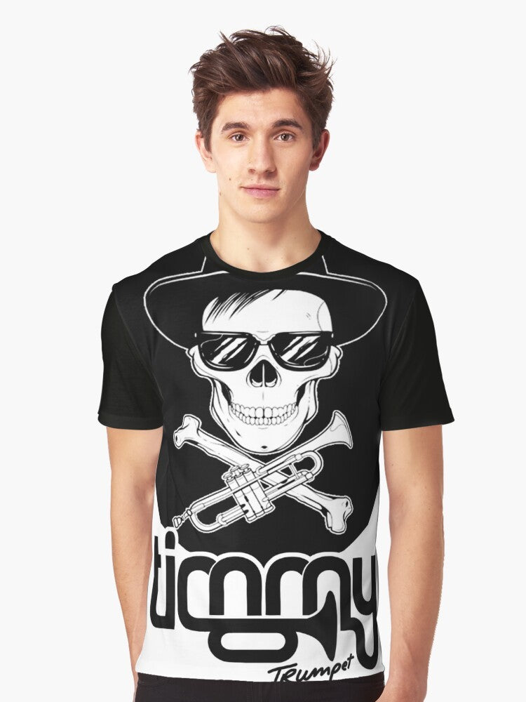 Timmy Trumpet EDM festival graphic t-shirt design - Men