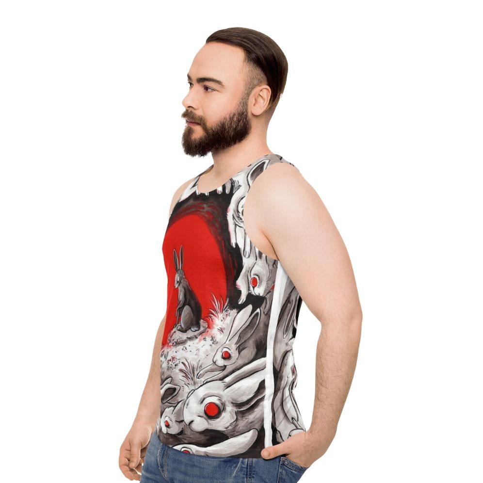 Unisex Watership Down tank top - men side