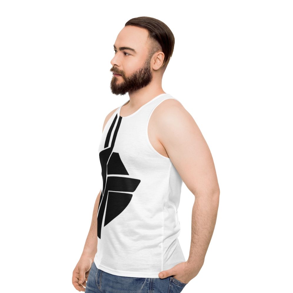 Anubis Egyptian God Mythology Unisex Tank Top - men side