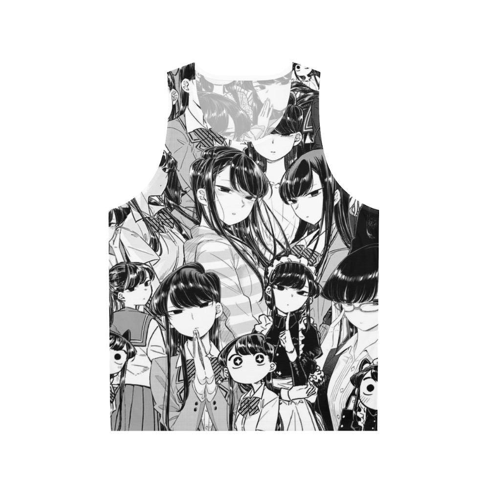 Komi the Silent Goddess Unisex Tank Top