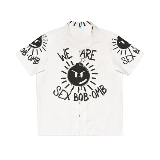 We Are Sex Bob-Omb Hawaiian Shirt with Scott Pilgrim Vs The World Graphic