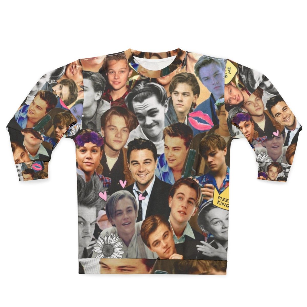 Leonardo DiCaprio Collage Sweatshirt