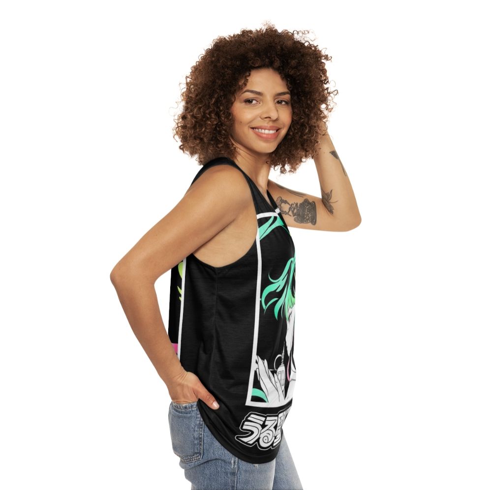 Urusei Yatsura Anime Inspired Tank Top - women side