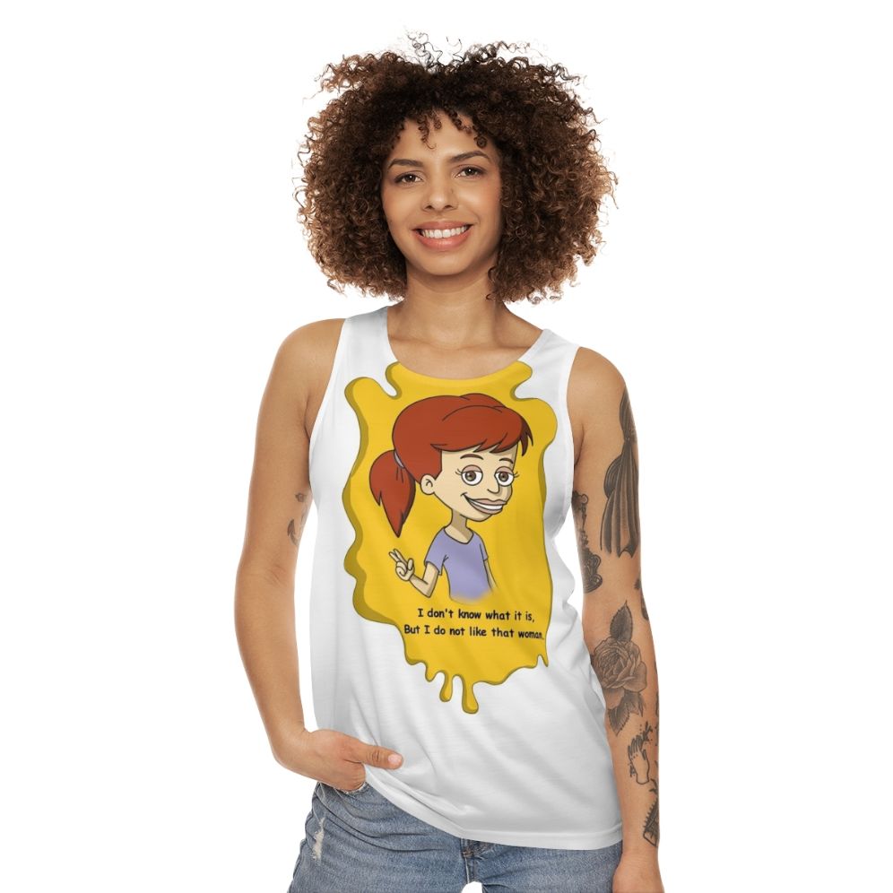 Unisex Big Mouth Netflix Graphic Tank Top - women