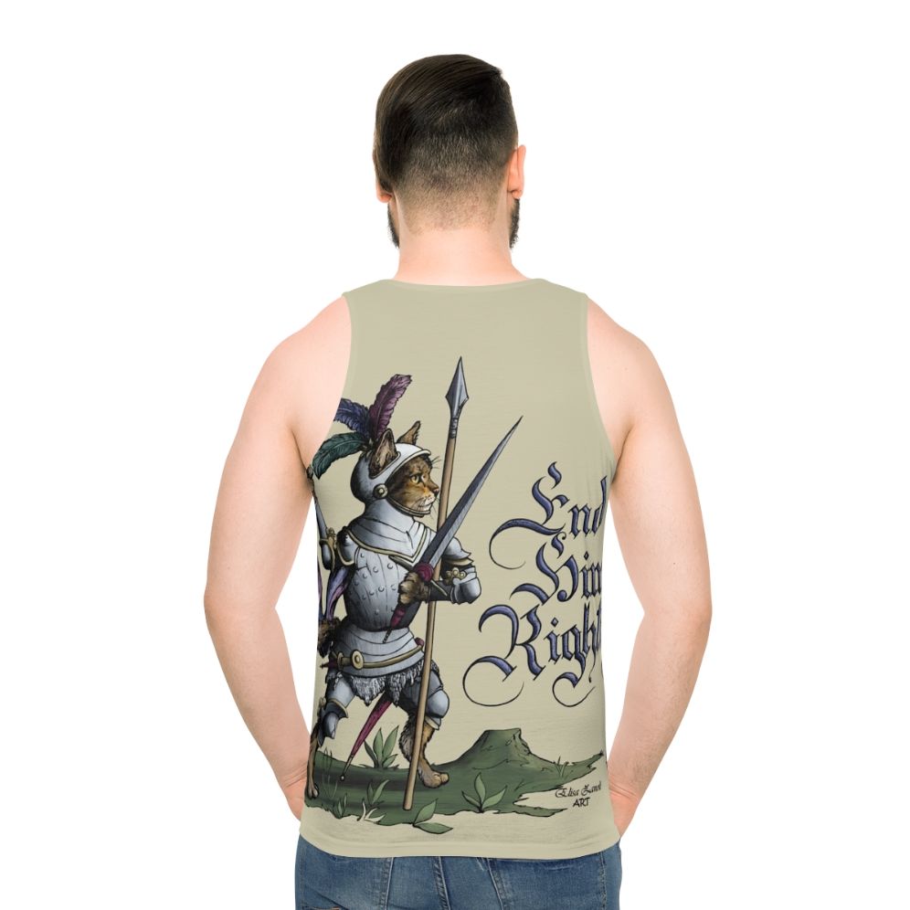 Hemanimals Medieval Unisex Tank Top - men back