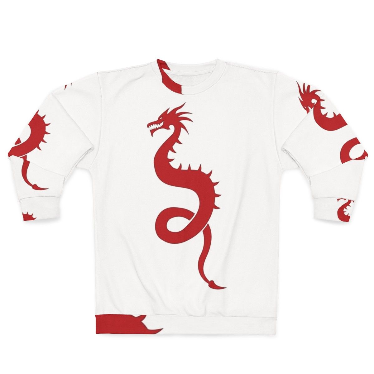 Legendary Animals Dragon Silhouette Cool Sweatshirt