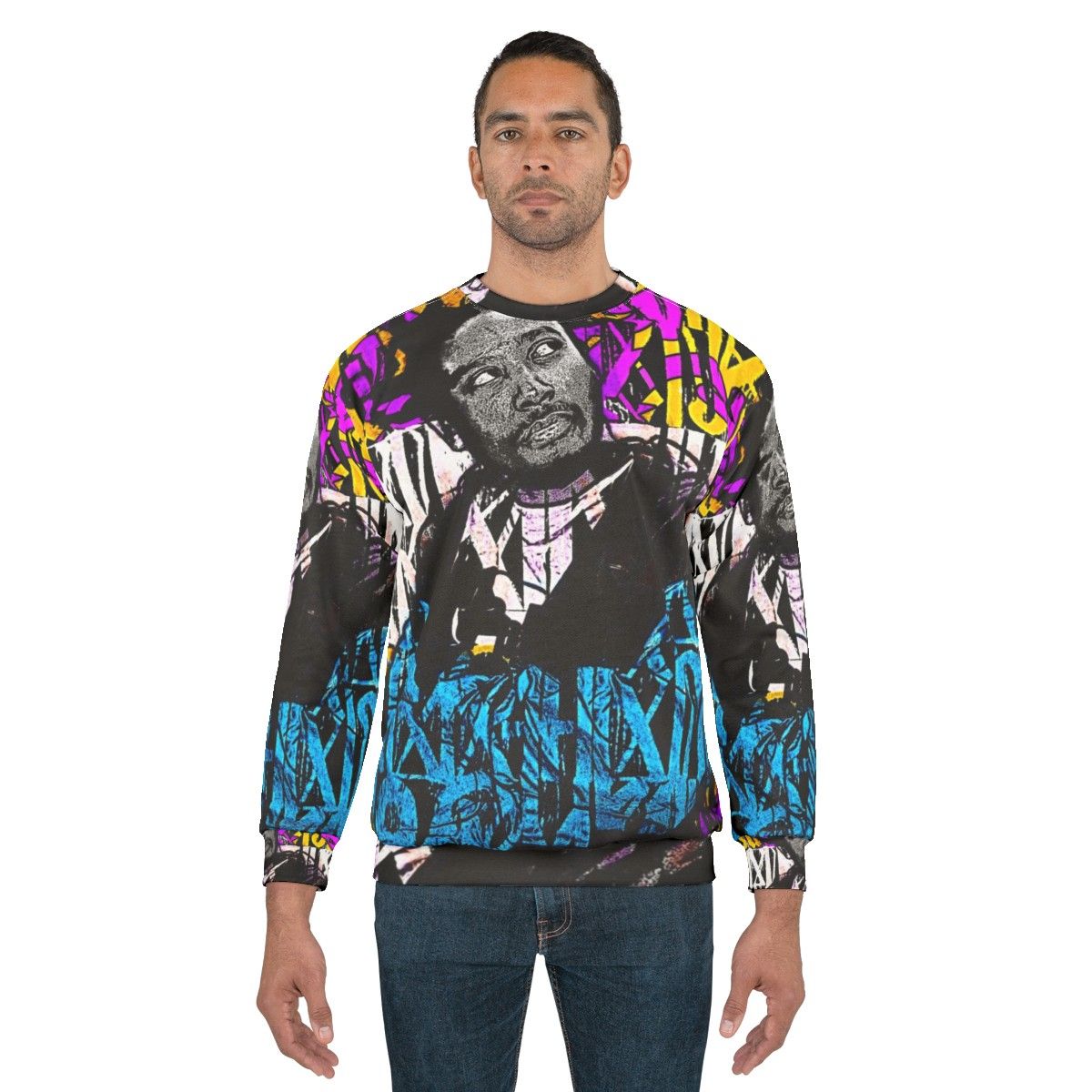 Dirty Graffiti Vintage 90s Hip Hop Sweatshirt - men