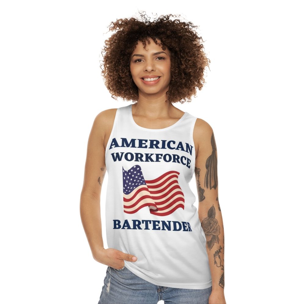 Bartender American Workforce Unisex Tank Top - women