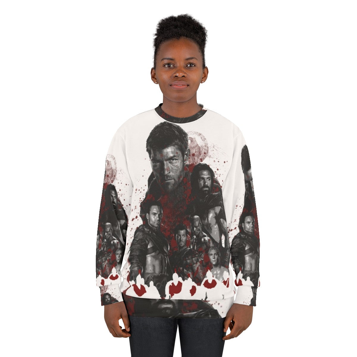 Spartacus and his rebel leaders gladiator sweatshirt - women