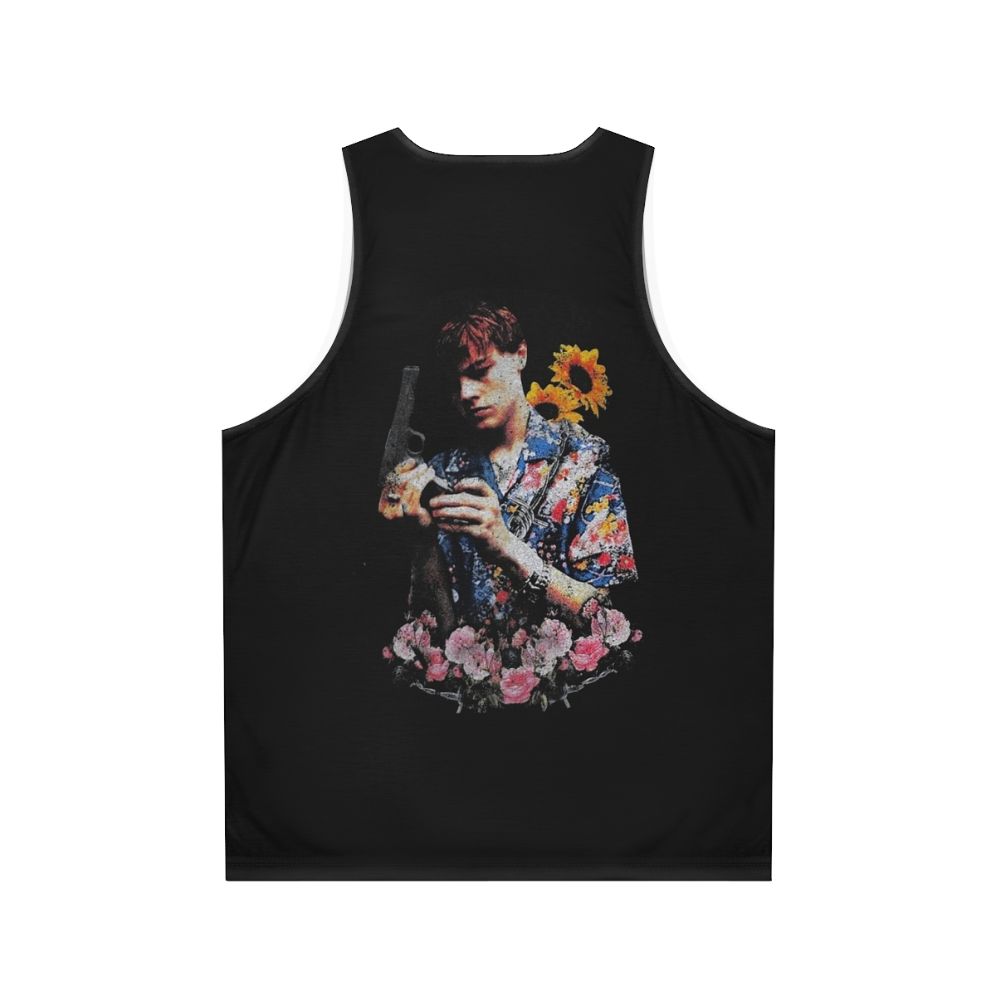 Vintage Style Leonardo DiCaprio Unisex Tank Top - Back