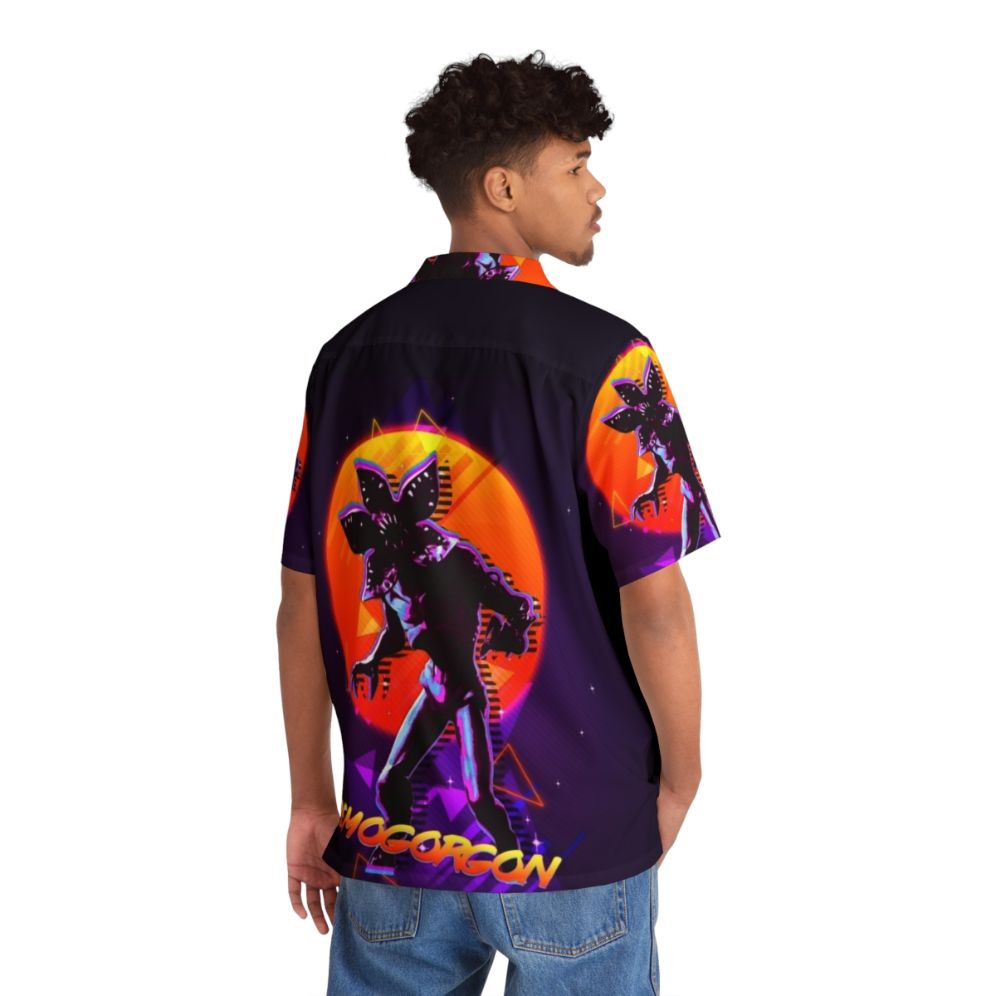 Demogorgon Hawaiian Shirt featuring the iconic Stranger Things monster - People Back