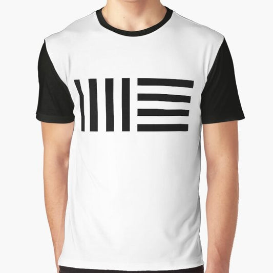 Ableton logo graphic t-shirt for music producers, DJs, and electronic music fans