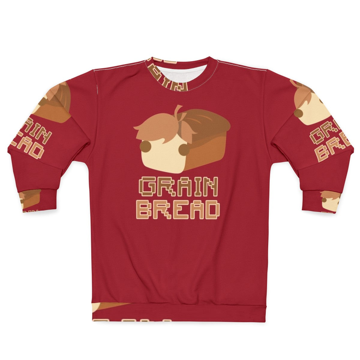 Grain Bread Sweatshirt with Hermitcraft Season 7 Design