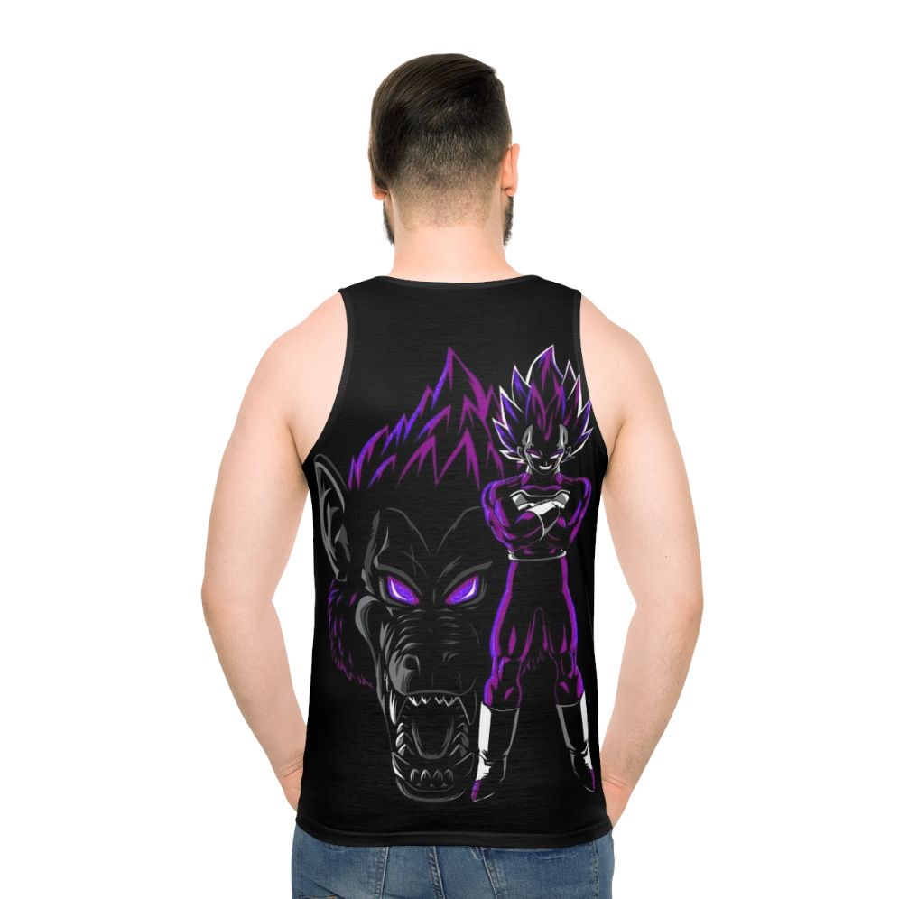 Vegeta Ultra Ego Dragon Ball Super Unisex Tank Top - men back